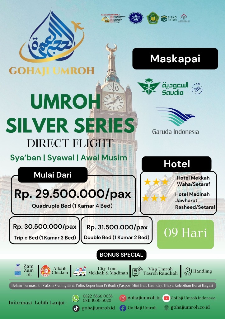 Umroh Silver Series Direct Flight